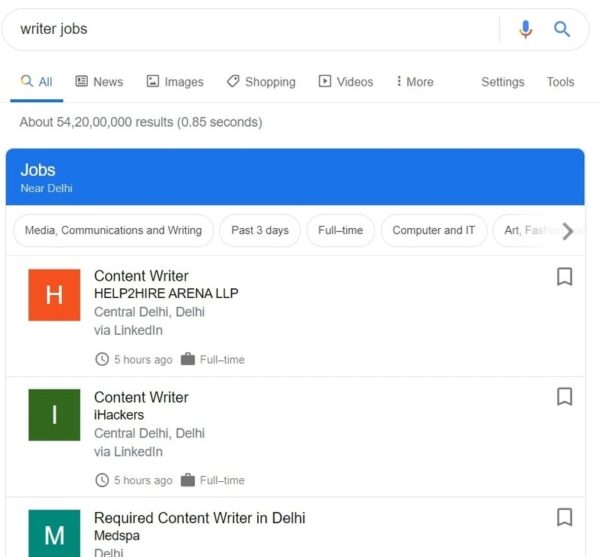 Cara Menggunakan Google untuk Mencari Pekerjaan