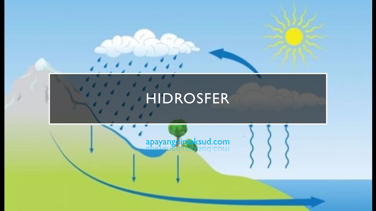 Hidrosfer: Karakteristik, sifat, fungsi, pembentukan, distribusi
