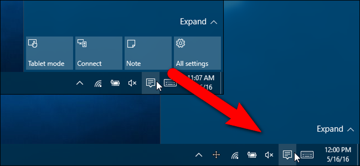 Cara Menyembunyikan Tombol Tindakan Cepat di Pusat Aksi Windows 10