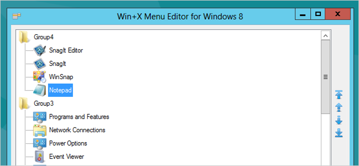 Cara Mengedit Menu Win+X di Windows 8 dan 10