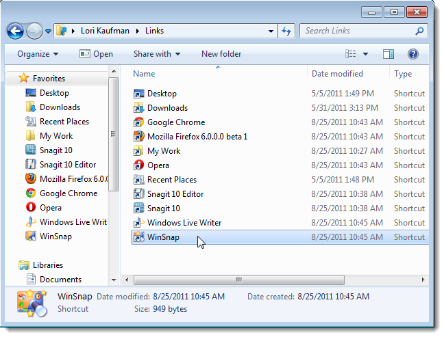 Cara Menambahkan Kegunaan ke Daftar Favorit Windows 7 Explorer