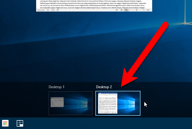 Cara Membuka Aplikasi atau File di Virtual Desktop Baru di Windows 10