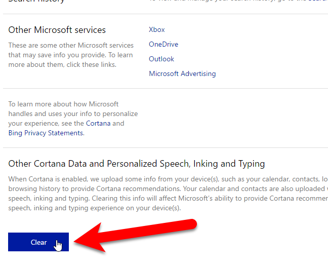 Cara Menghapus Riwayat Pencarian Cortana di Windows 10