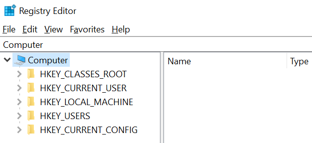 Arahkan ke direktori "WindowsUpdate" di Registry Editor.