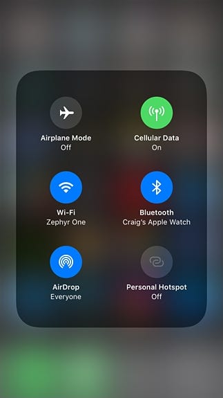 Akses Lebih Banyak Pengaturan di Pusat Kontrol iOS 11 dengan 3D Touch