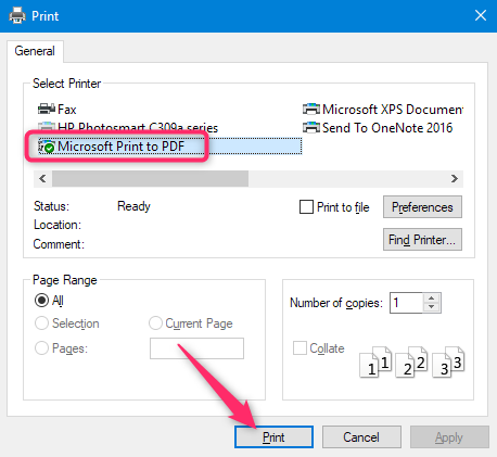 Cara Membuat File PDF di Windows