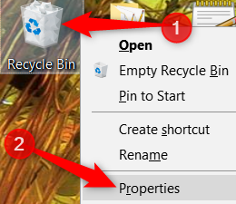 Cara Mengubah Pengaturan Recycle Bin di Windows 10