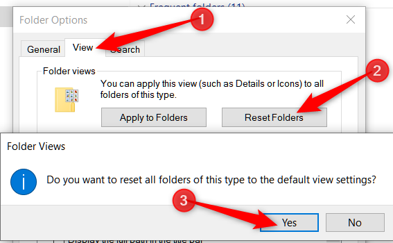 Cara Mengatur Ulang Tampilan Folder File Explorer di Windows 10