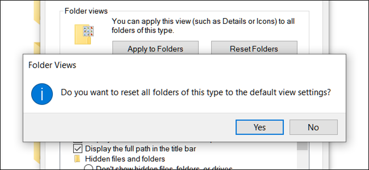Cara Mengatur Ulang Tampilan Folder File Explorer di Windows 10