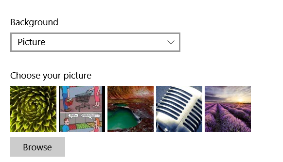 Cara Menghapus Gambar Latar Belakang Desktop yang Baru Digunakan dari Pengaturan Windows 10
