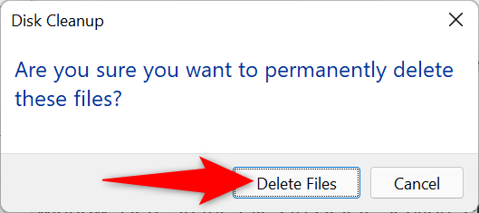 Klik "Hapus File" di prompt.