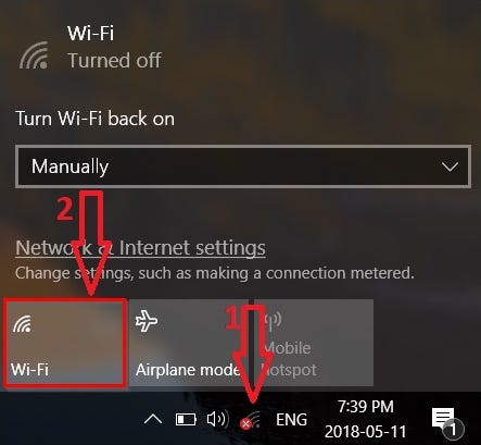 Cara Menghubungkan ke Jaringan Nirkabel di Windows 10