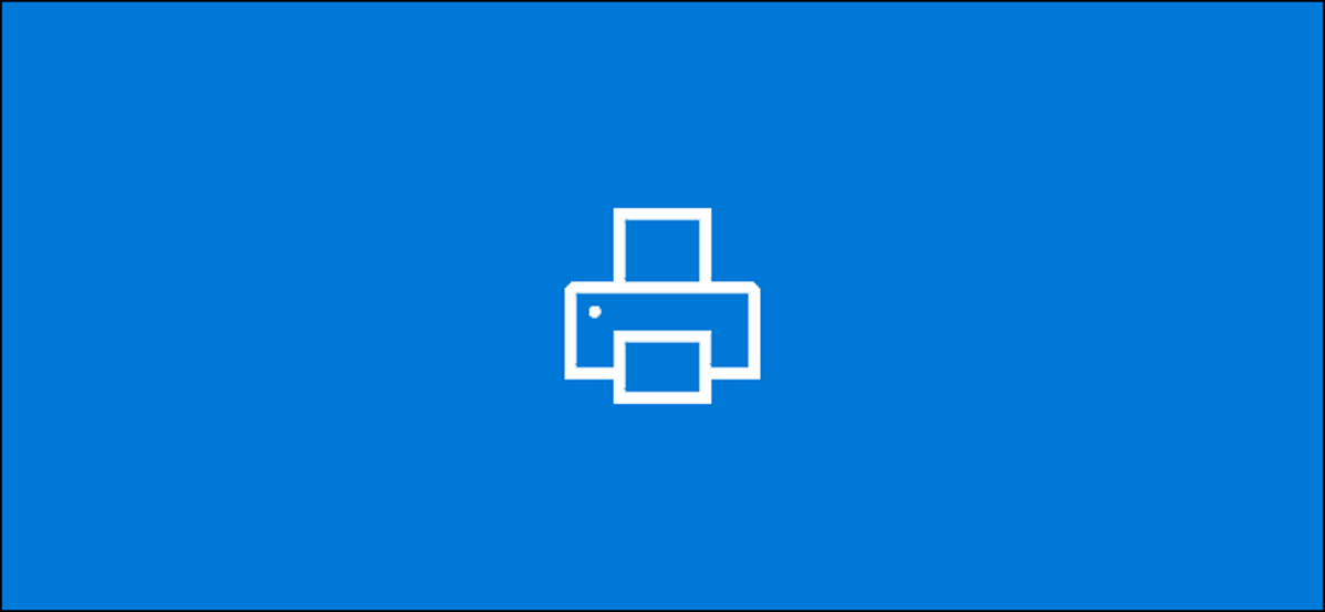 Logo pencetak Windows 10