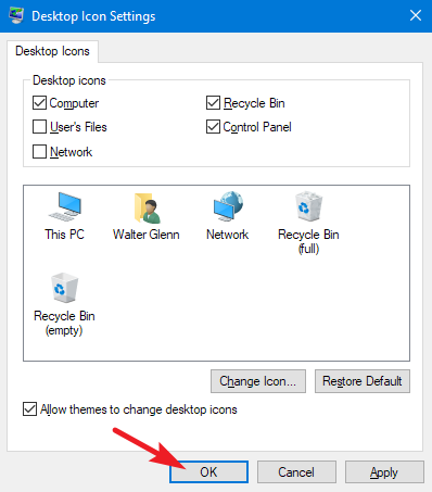 Kembalikan Ikon Desktop yang Hilang di Windows 7, 8, atau 10