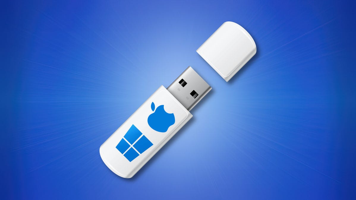 Drive USB Windows dan Mac