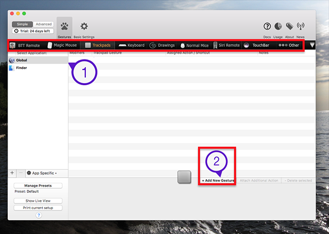 Cara Membuat Gerakan Trackpad Kustom di Mac Anda Dengan BetterTouchTool