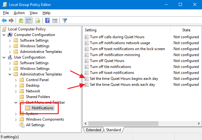 Cara Mengubah Jam Tenang Default di Windows 10
