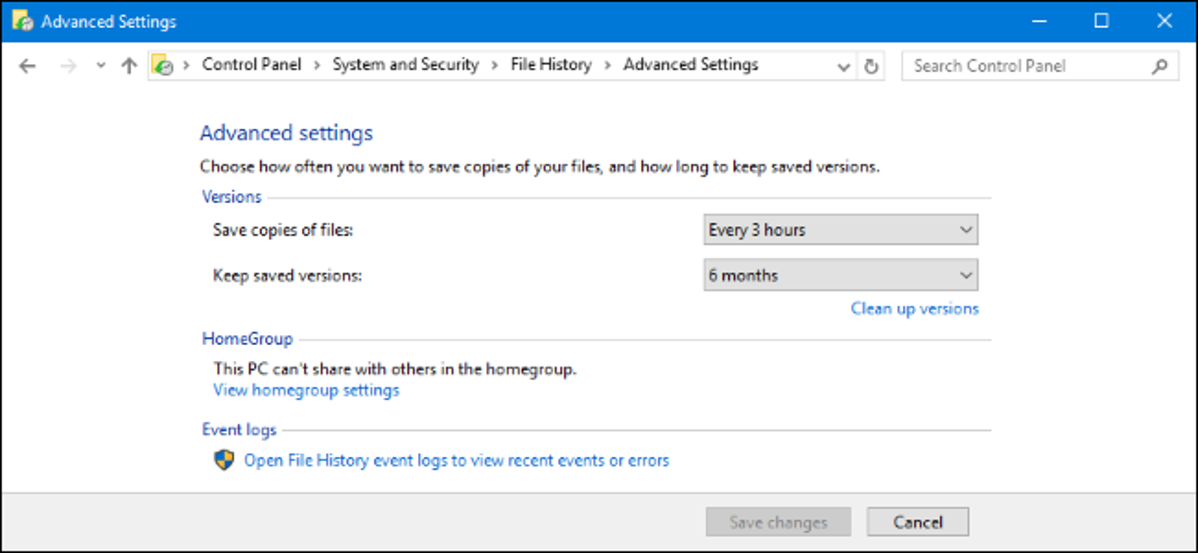 Berapa Lama Salinan File Tetap di Riwayat File Setelah Dihapus Dari Windows 10?