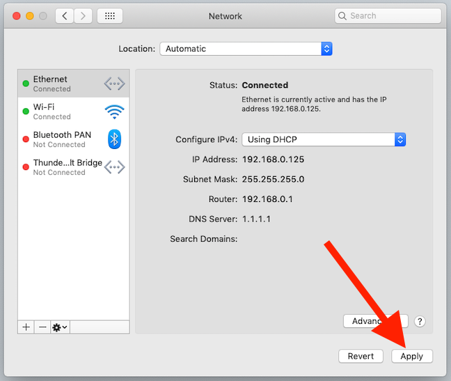 Cara Mengatur Ethernet atau Wi-Fi sebagai Default di Mac