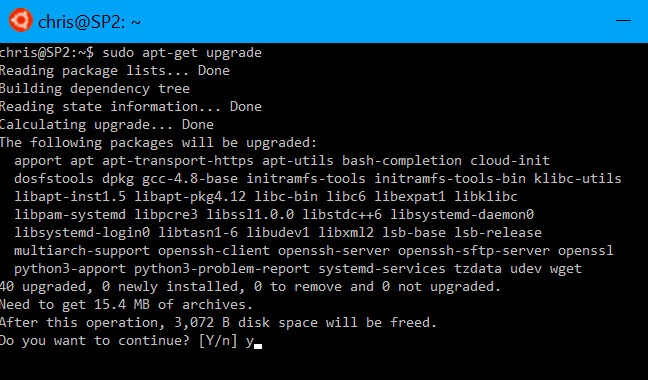Cara Menginstal Perangkat Lunak Linux di Ubuntu Bash Shell Windows 10