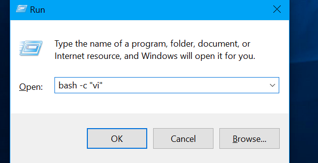 Cara Menjalankan Perintah Linux Dari Luar Bash Shell di Windows 10