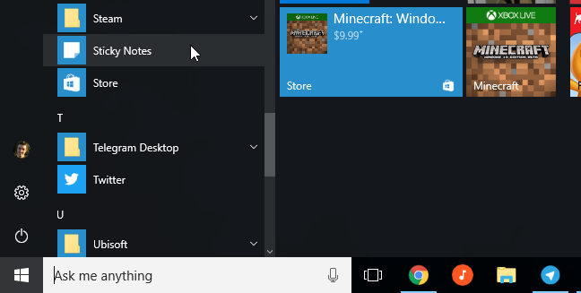 Cara Menggunakan Catatan Tempel di Windows 10