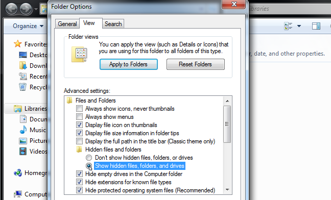 Cara Menampilkan File dan Folder Tersembunyi di Windows 7, 8, atau 10