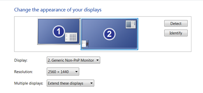 Cara Menggunakan Wallpaper Berbeda di Beberapa Monitor di Windows 7