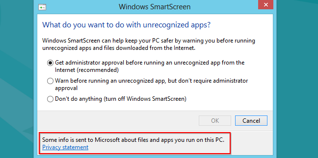 Bagaimana Filter SmartScreen Bekerja di Windows 8 dan 10
