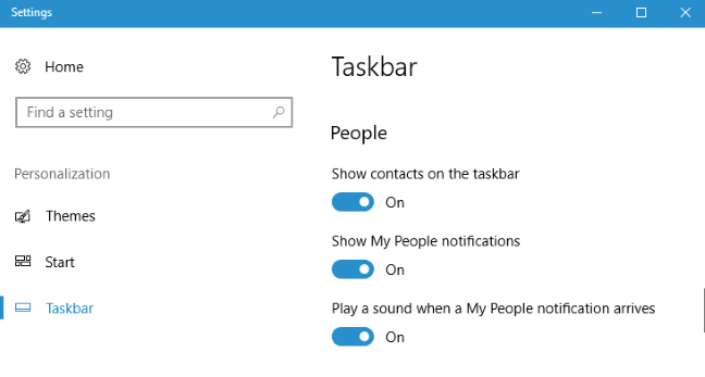 Cara Menggunakan &#8220;Orang Saya&#8221; di Taskbar Windows 10