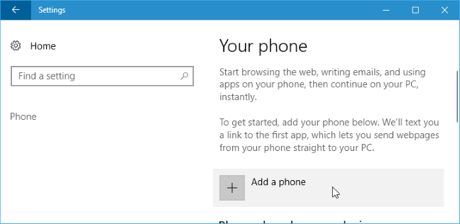 Cara Menggunakan Fitur &#8220;Lanjutkan di PC&#8221; Windows 10 Dengan iPhone atau Ponsel Android
