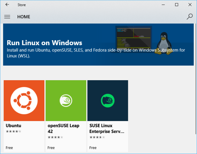 Apa Perbedaan Antara Ubuntu, openSUSE, dan Fedora pada Windows 10?