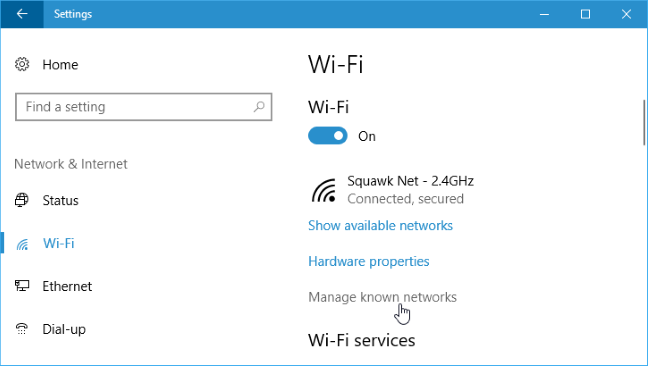 Cara Menghapus Jaringan Wi-Fi Tersimpan di Windows 10