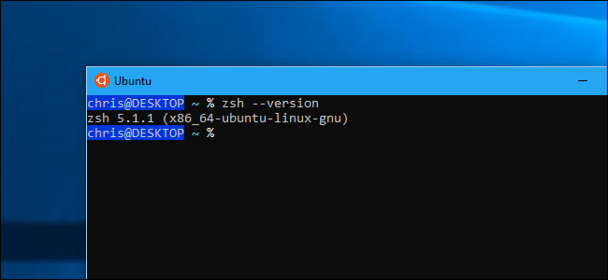 Cara Menggunakan Zsh (atau Shell Lain) di Windows 10