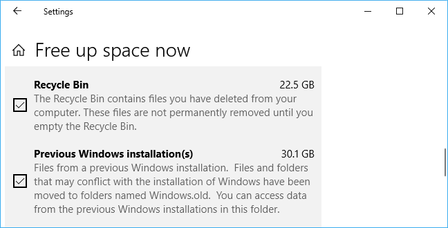 Gunakan Alat &#8220;Kosongkan Ruang&#8221; Baru Windows 10 untuk Membersihkan Hard Drive Anda
