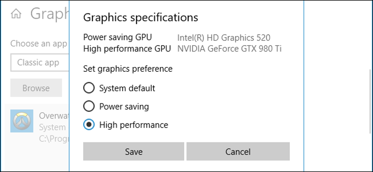 Cara Memilih GPU yang Digunakan Game di Windows 10