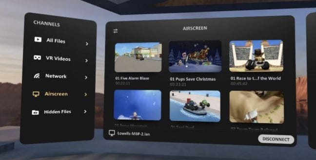 Cara Streaming Video atau Film VR ke Oculus Go dari PC atau Mac