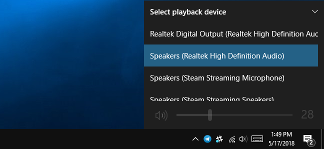 Cara Mengatur Output Suara Per-Kegunaan di Windows 10