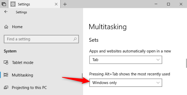Cara Menonaktifkan Tab Windows 10 Dari Menampilkan di Alt + Tab