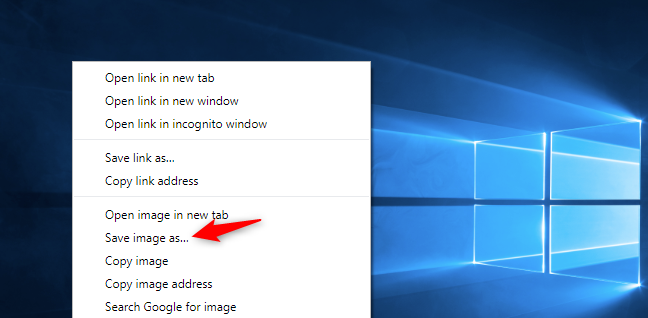 Cara mengunduh latar belakang default asli Windows 10