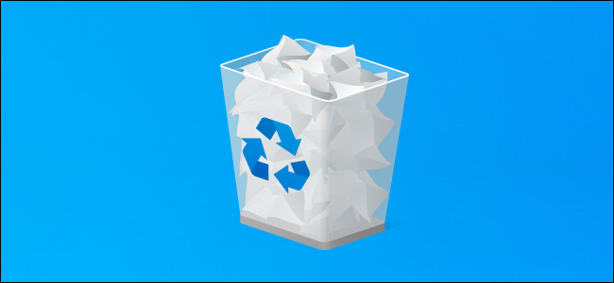Recycle Bin di desktop Windows 10