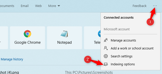 Cara Mencari Semua File PC Anda di Start Menu Windows 10