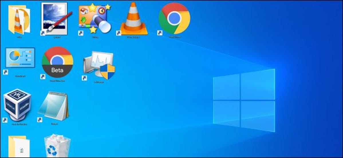 Cara Membuat Ikon Desktop Windows Ekstra Besar atau Ekstra Kecil
