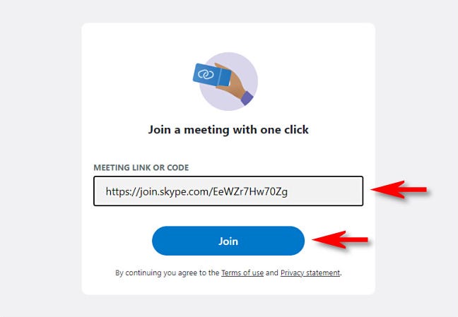 Paste kode undangan Anda dan klik "Join"