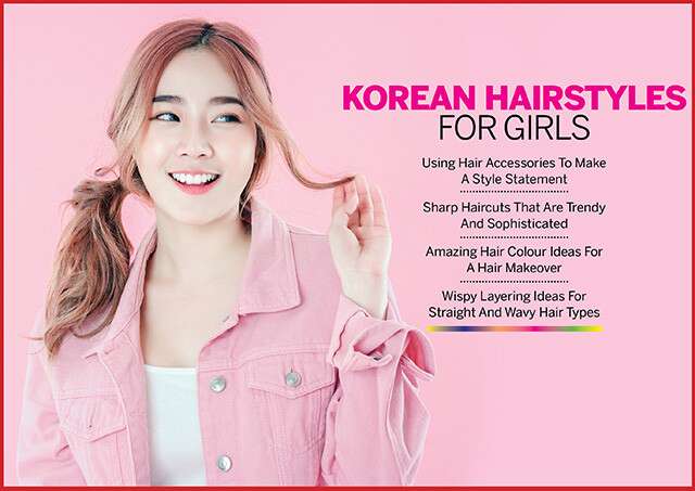 Infografis Gaya Rambut Korea Untuk Anak Perempuan