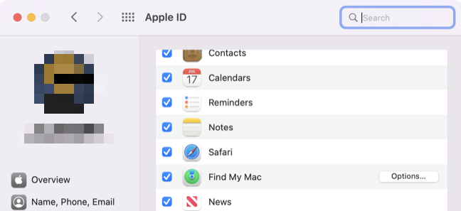 Aktifkan sinkronisasi Apple Notes di macOS