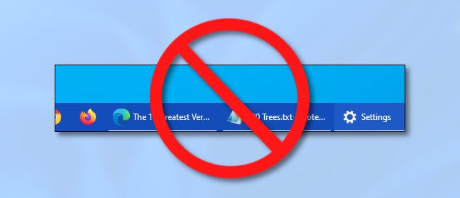 Anda tidak dapat menampilkan label bilah tugas di Windows 11.