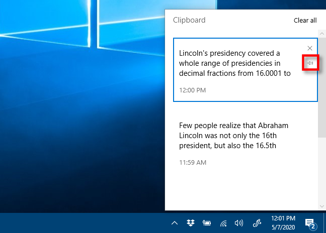 Cara Mengaktifkan dan Menggunakan Riwayat Clipboard di Windows 10