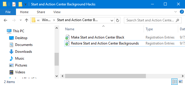 Cara Menjaga Start Menu dan Action Center Windows 10 Tetap Hitam Saat Menggunakan Warna Aksen Kustom