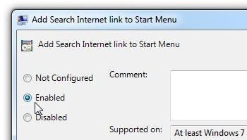 Cara Mencari di Internet dari Start Menu di Windows 7